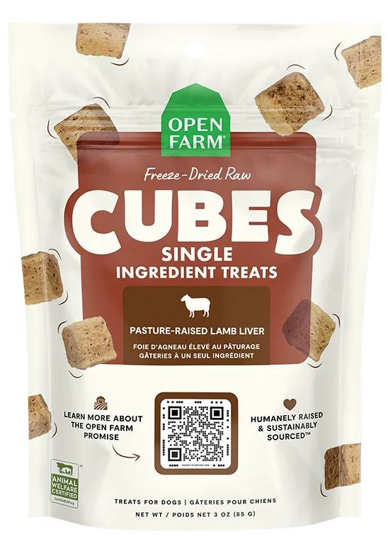 Freeze Dried Raw Single Ingredient Lamb Liver Treat