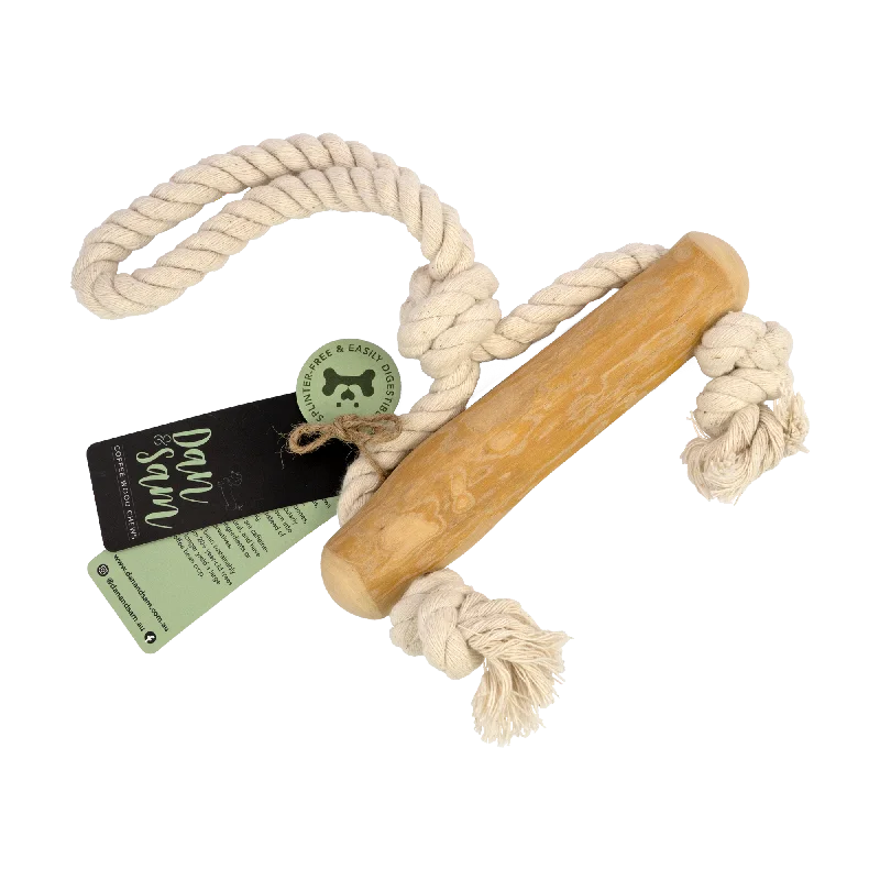 Dan & Sam - Trapeze Coffee Wood Rope Toy