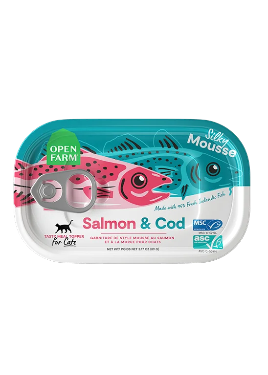 Salmon & Cod Topper for Cats