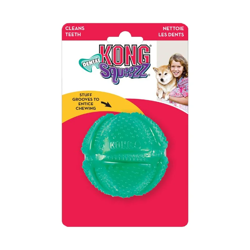 KONG - Squeezz Dental Ball (Medium)