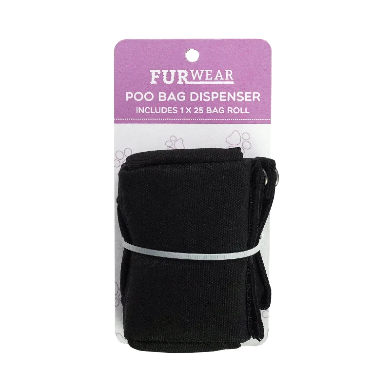 Furwear - Poo Bag Dispenser (Black)