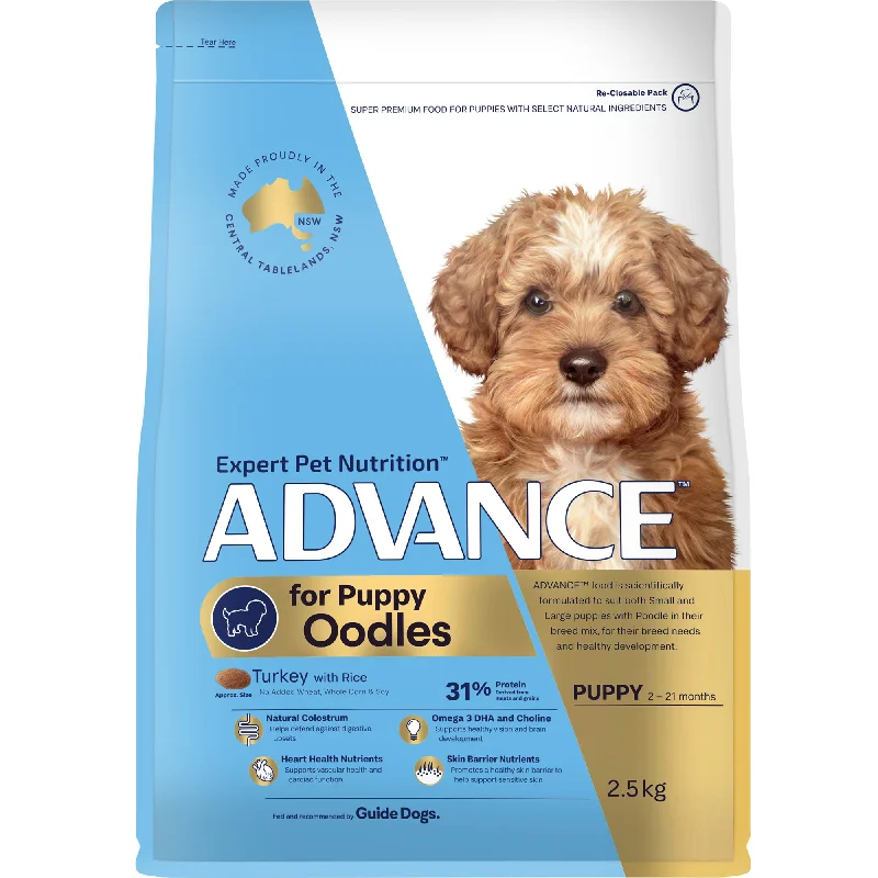 ADVANCE - Oodles Puppy Turkey with Rice Dog Dry Food (2.5kg)