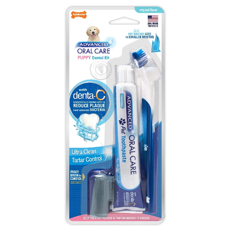 Nylabone - Advanced Oral Care Dental Kit for Puppies