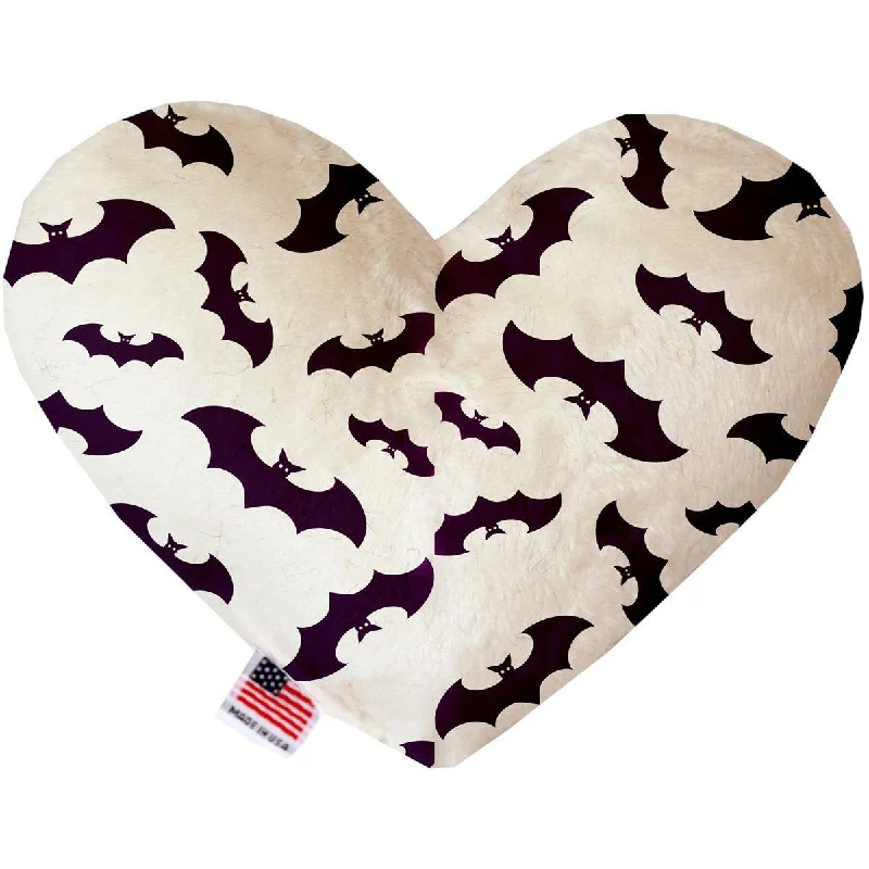 Heart Dog Toy Purple Bats