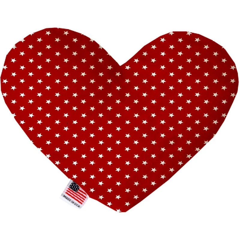 Heart Dog Toy Red Stars