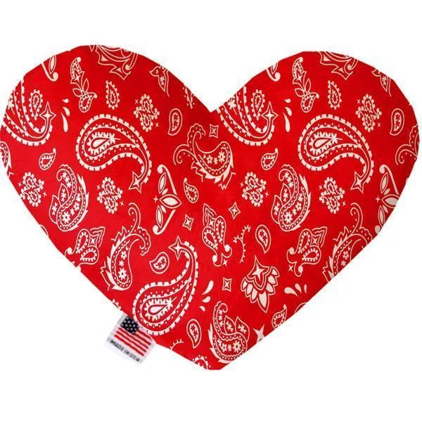 Heart Dog Toy Red Western