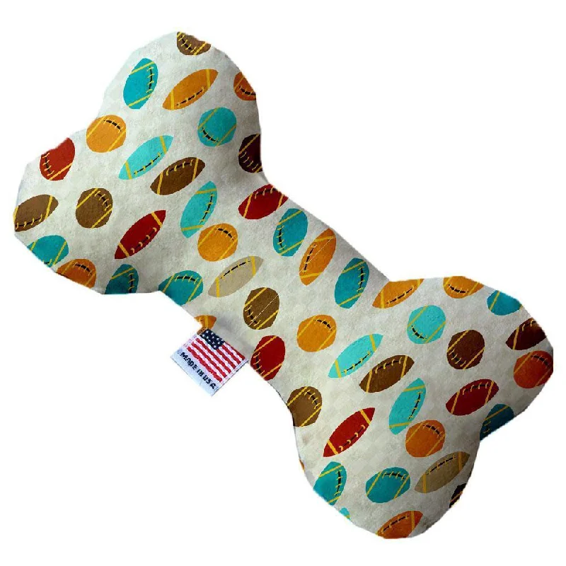 Plush Bone Dog Toy Football Frenzy