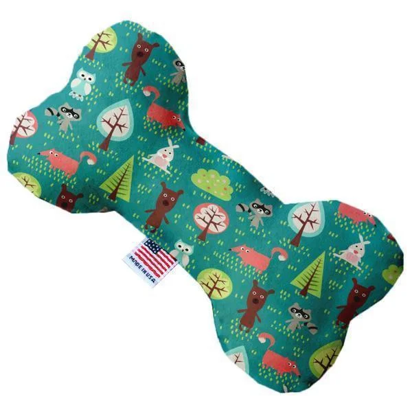 Plush Bone Dog Toy Forest Follies