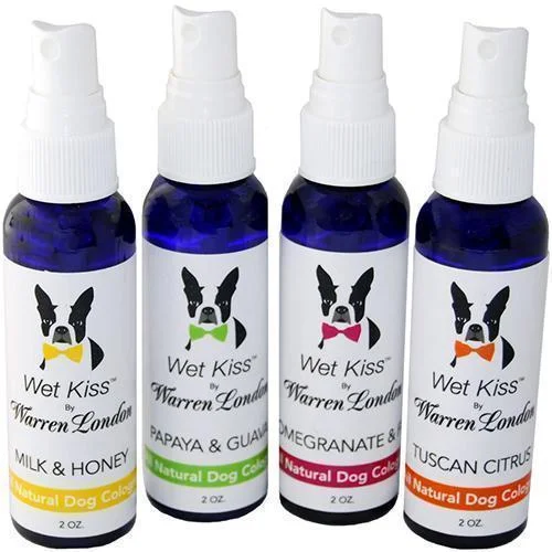 Wet Kiss Cologne Pack Of 4 Dog Fragrance