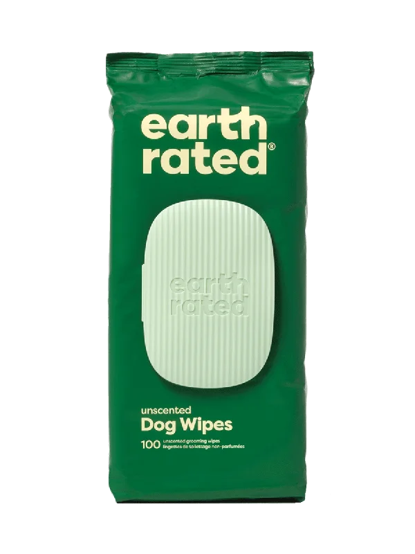 Earth Rated Plant-Based Dog Grooming Wipes