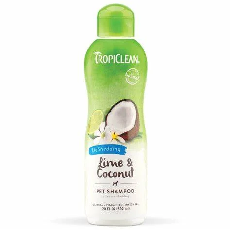 TROPICLEAN SHAMPOO & CONDITIONER - LIME & COCONUT 355ML