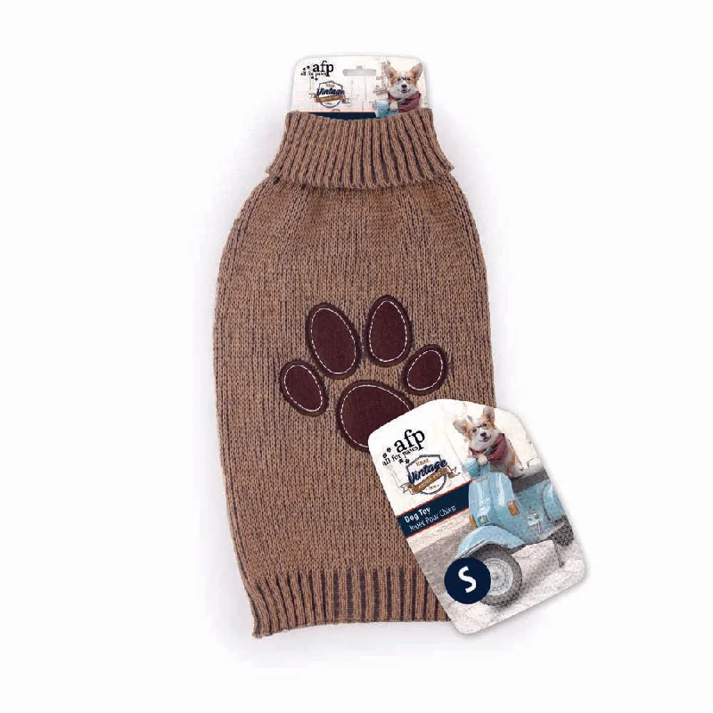 ALL FOR PAWS Pulover High Four, smeđa