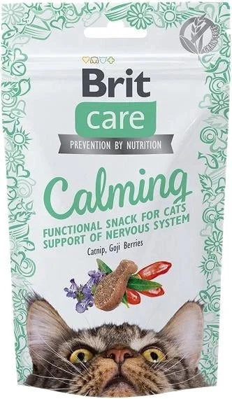 BRIT CARE Calming, funkcionalna sočna poslastica s catnipom, bez žitarica, 50g