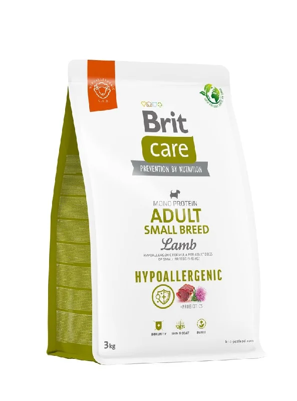 BRIT CARE Hypoallergenic Monoprotein Small Breed, janjetina i riža