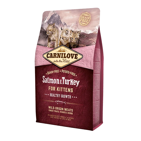 Carnilove - Kitten Food - Salmon & Turkey - 400g