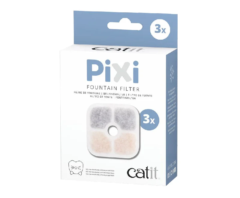 Catit Pixi Cat Fountain Filter Cartridge 3 Pack