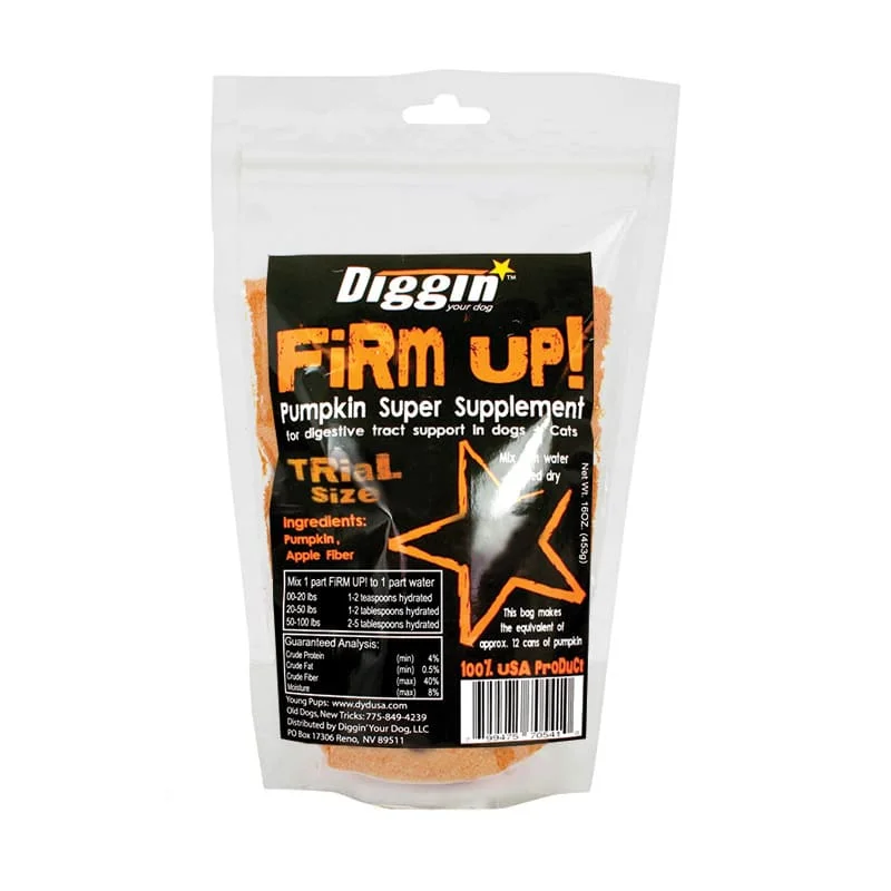 DIGGIN Firm Up Pumpkin Supplement, 28.5g (1oz)