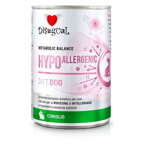 DISUGUAL Metabolic Balance Hypoallergenic konzerva za pse, kunićevina, 400g