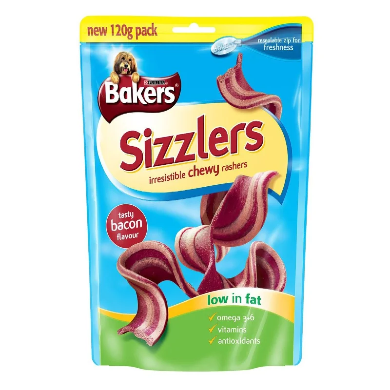 DOTS DONATION - Bakers Sizzlers | Dog Treats | Bacon 90g