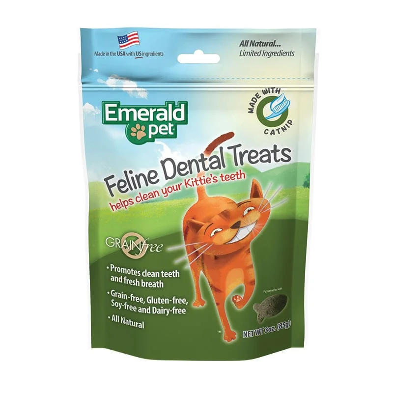 EMERALD PET Dental Treat Catnip, 85g (3oz)