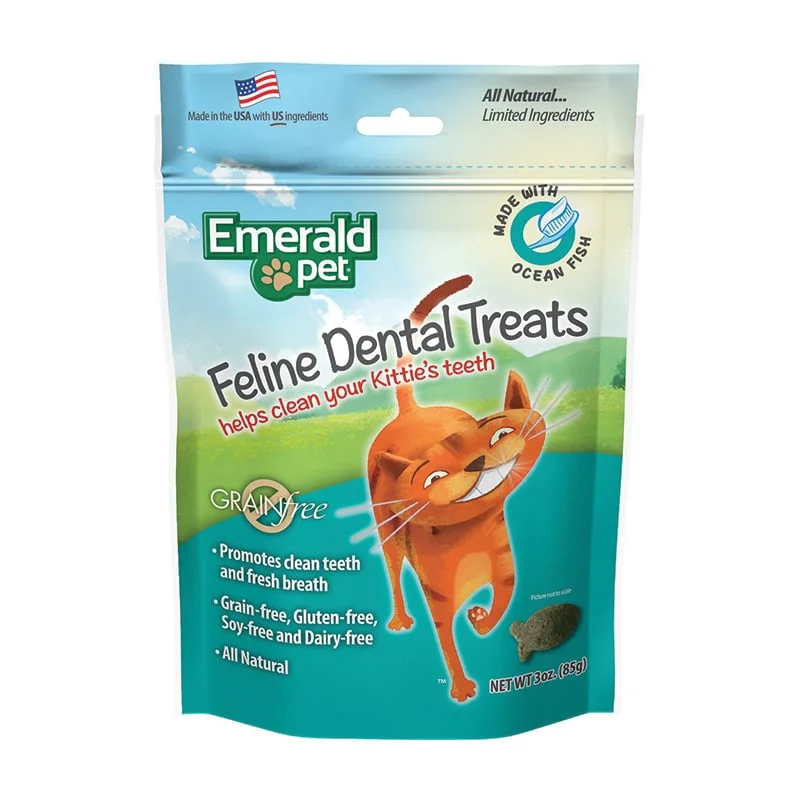 EMERALD PET Dental Treats Ocean Fish, 85g (3oz)