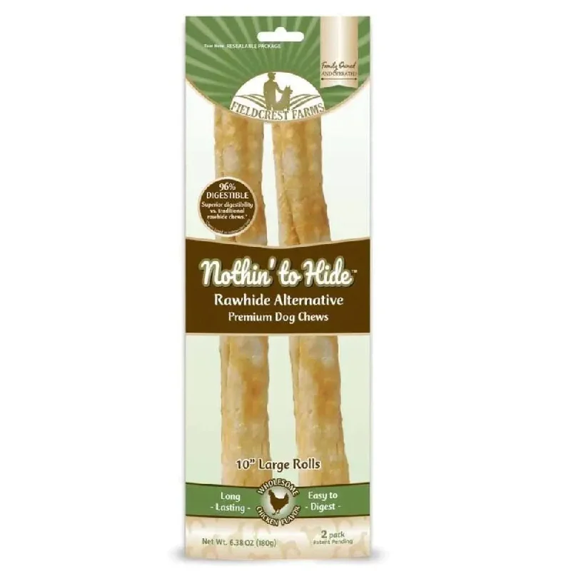 Fieldcrest Farms Nothin' To Hide Roll Dog Treat Beef