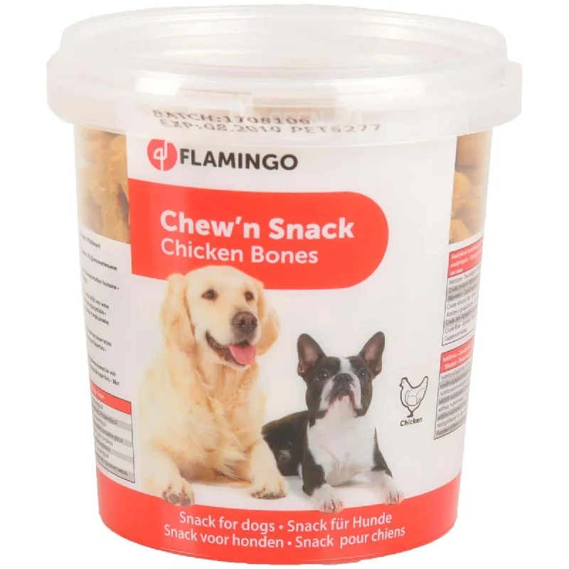 Flamingo Chew'n Snack Chicken Bones - 500g