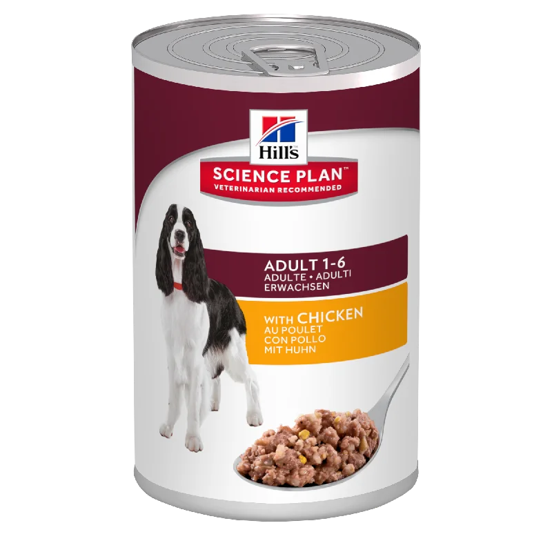 Hills Science Plan Canine Adult Savoury Canine w/Chicken - 370g