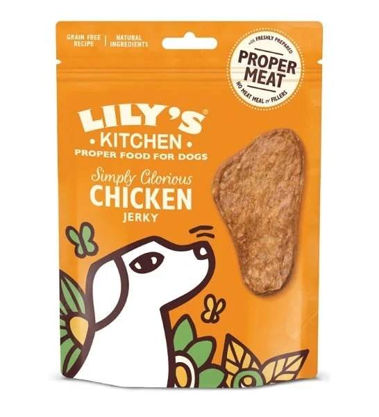 Lily's Kitchen Simply Glorious Chicken Jerky Dog Treats (70g)