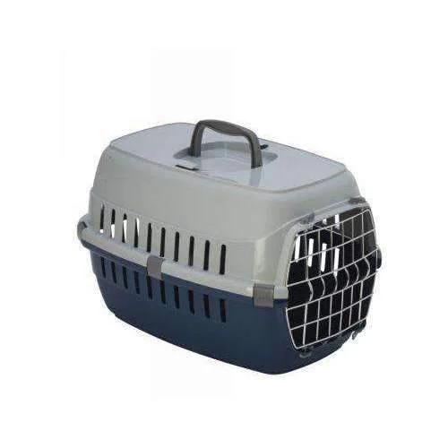 Moderna Road Runner Carrier 2 - With Metal Door- Blue Berry
