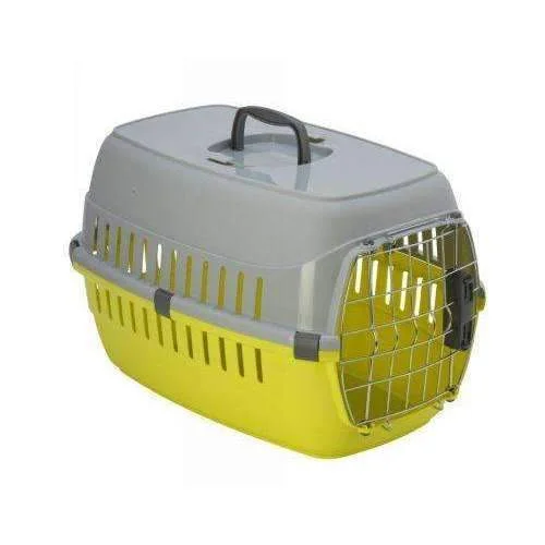 Moderna Road Runner Carrier 2 - With Spring Lock Door - Yellow