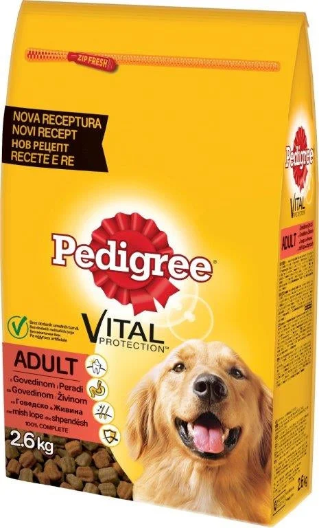 PEDIGREE Vital Protection s govedinom i s peradi