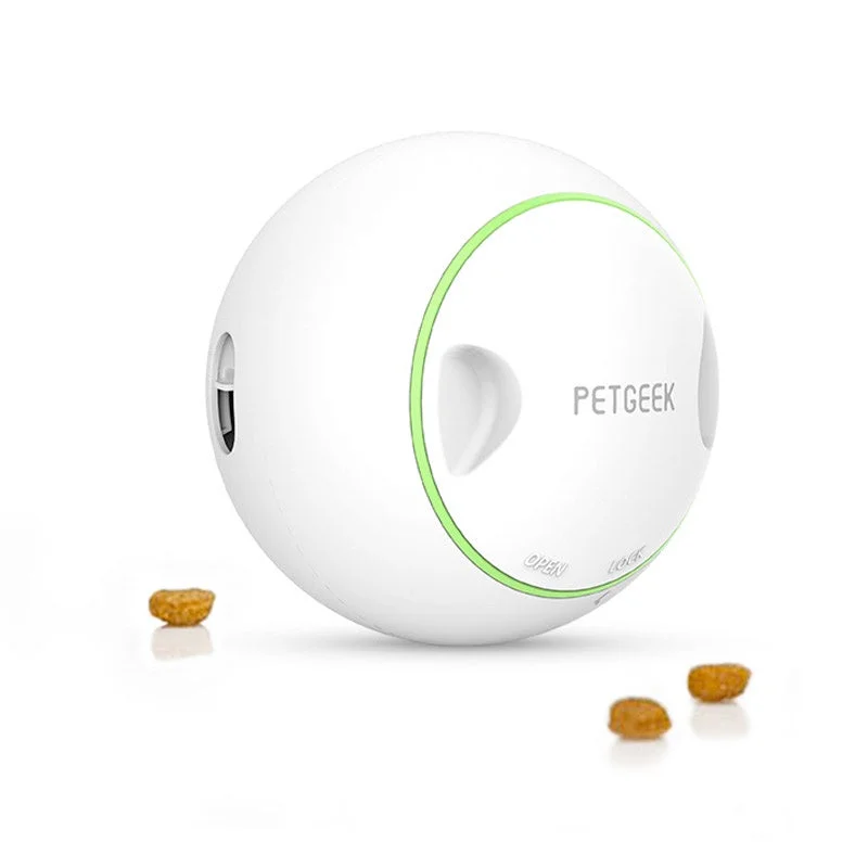 Petgeek Foodie Orb Rolling Ball Treat