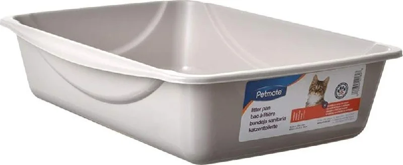 PETMATE Open Litter Pan Medium, 16"x12"x4"