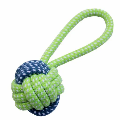 PETS CLUB CHEW BITE COTTON ROPE WITH KNOT-PUPPY TOY