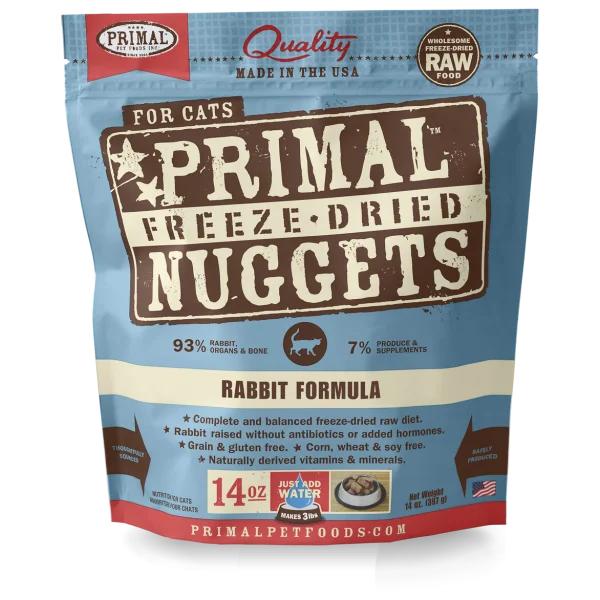 PRIMAL Freeze-Dried Rabbit Formula, 397g (14oz)