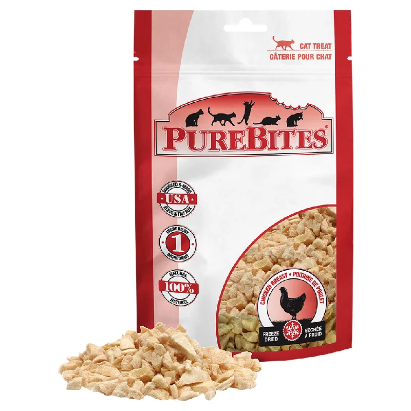 PUREBITES Freeze-Dried Chicken Breast Treats, 31g