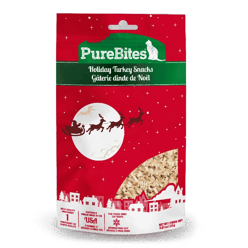 PureBites Holiday Turkey Cat Treats .81 oz