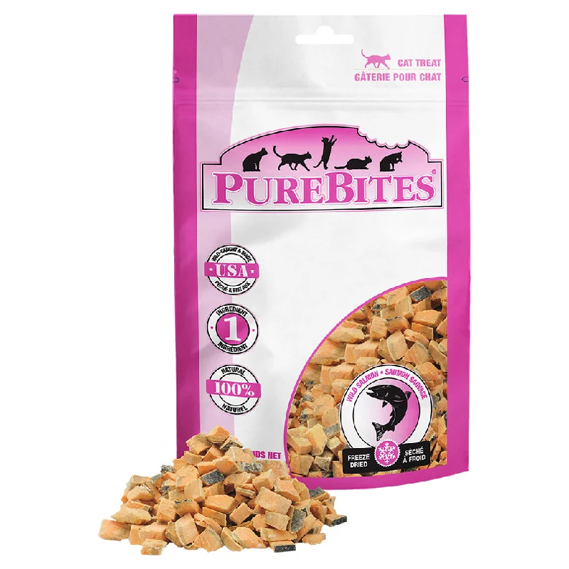 PUREBITES Freeze-Dried Salmon Treats, 26g