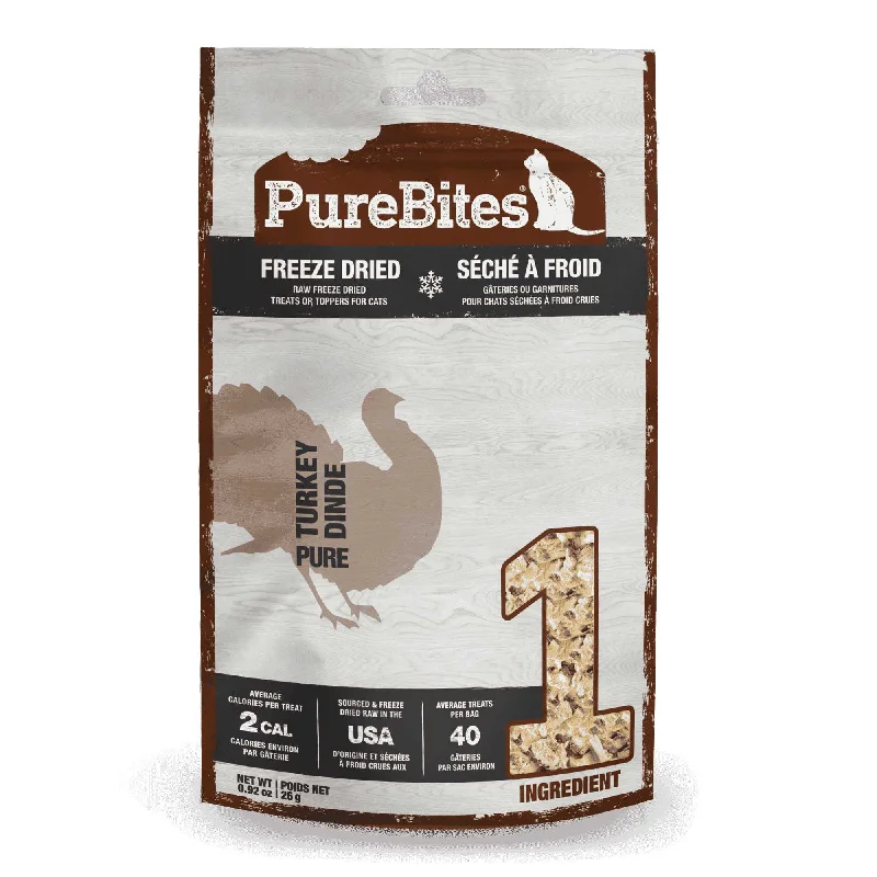 PureBites Turkey Breast Freeze-Dried Cat Treats 0.92 oz