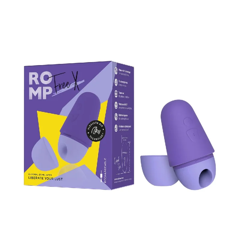 Romp Free X Rechargeable Clitoral Stimulator Liberate Your Lust
