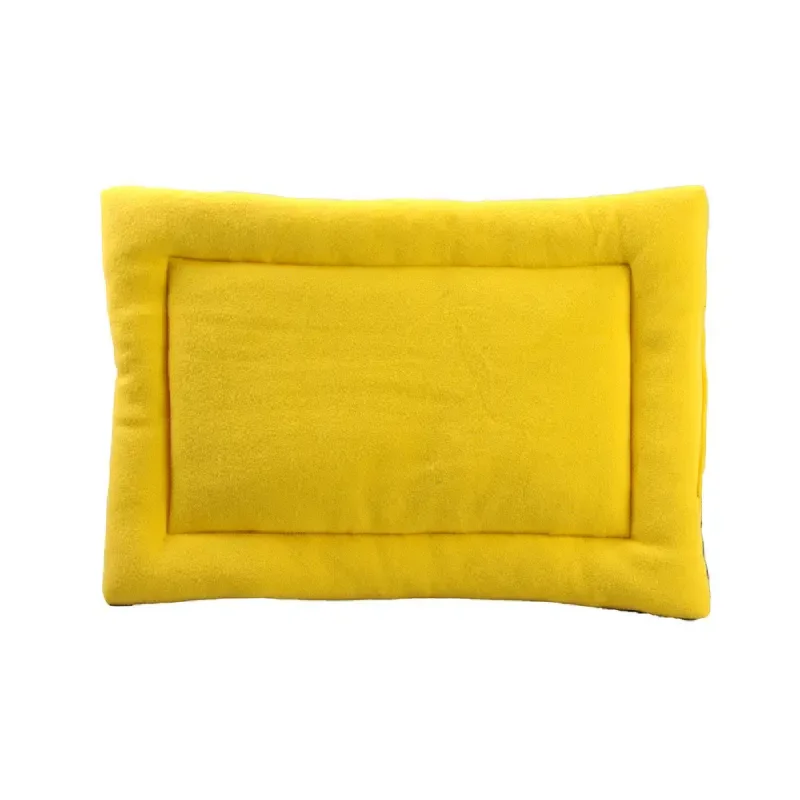 Soft Pet Bed Pad - Yellow Medium