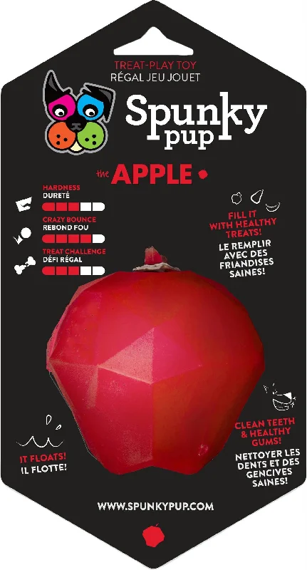 Spunky Pup Apple Treat Holder Toy