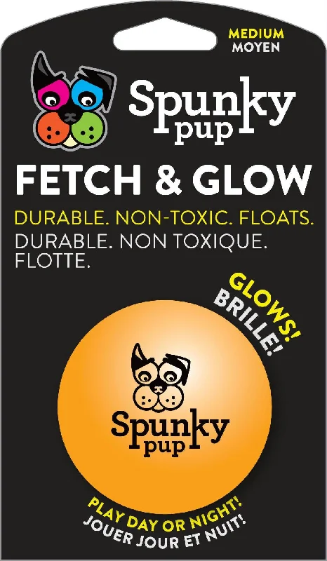 Spunky Pup Fetch & Glow Ball