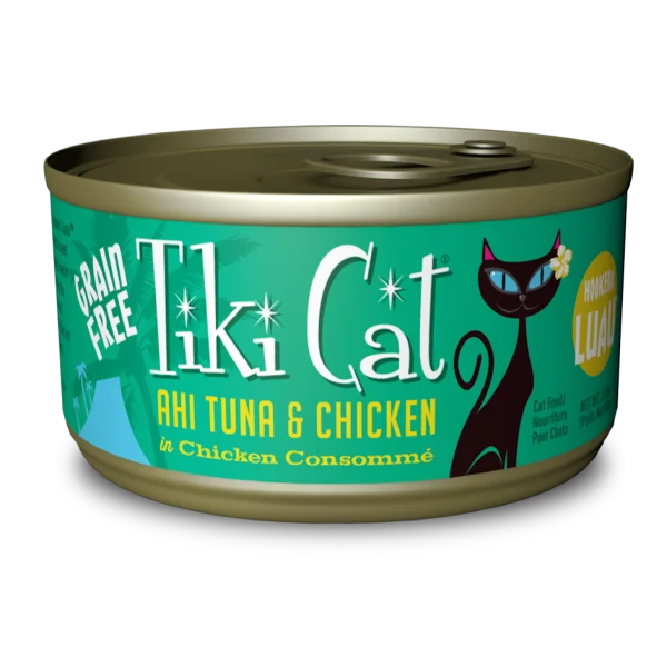 TIKI CAT Hookena Luau Ahi Tuna & Chicken, 80g