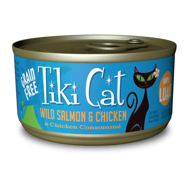 TIKI CAT Napili Luau Salmon & Chicken, 80g