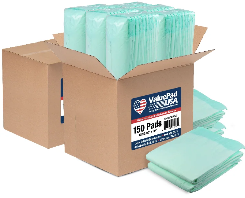 ValuePad USA Puppy Pads, Large 30x30 Inch, 300 Count