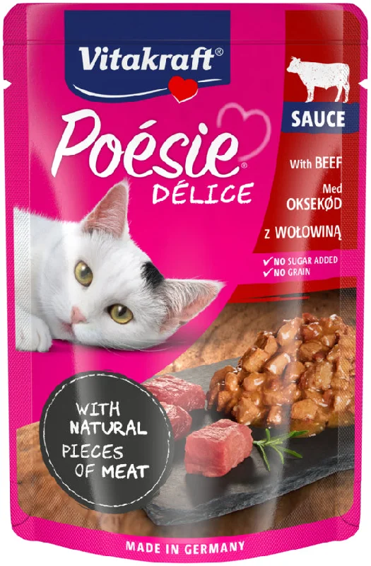 VITAKRAFT Poesie DeliSauce vrećica, govedina 85g