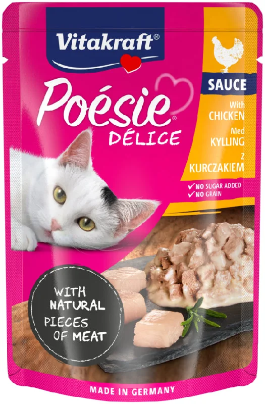 VITAKRAFT Poesie DeliSauce vrećica, piletina 85g