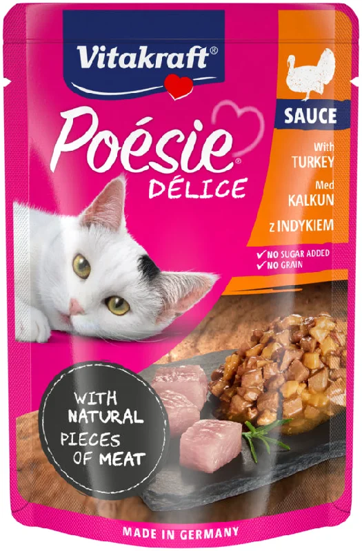 VITAKRAFT Vitakraft Poesie DeliSauce vrećica pureća prsa 85g